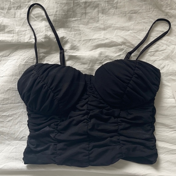 Black tank top - Picture 1 of 4